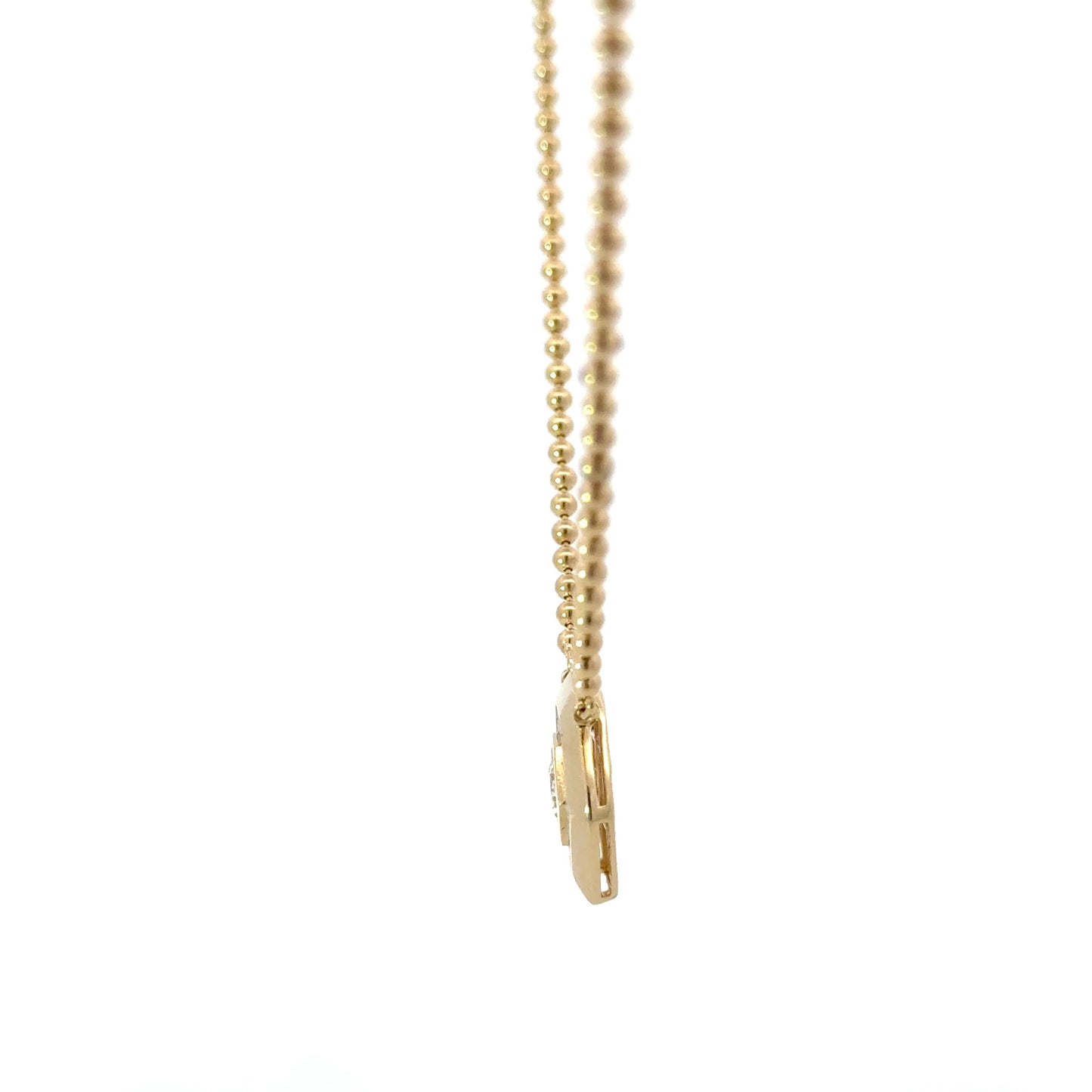 Elegant Hexagonal Pendant Necklace - C16138