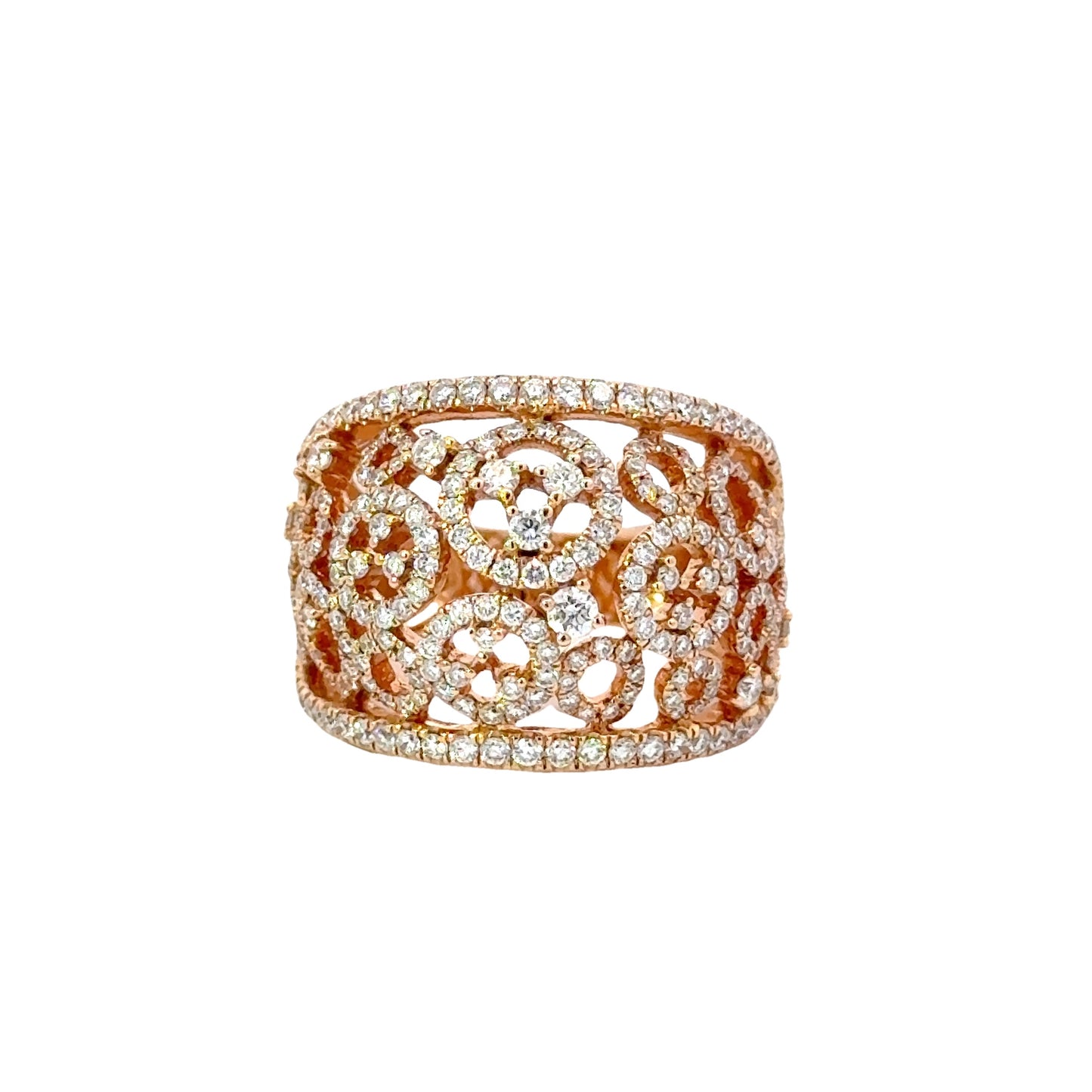 Elegant Rose Gold Ring - 47468