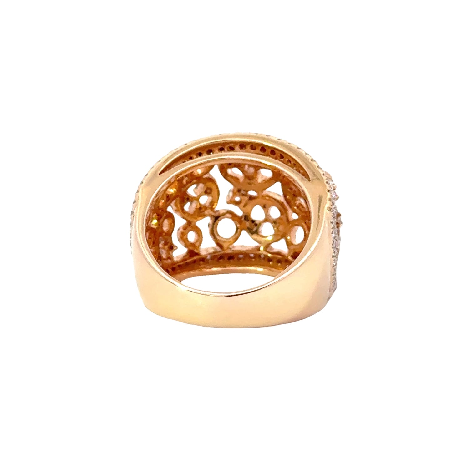 Elegant Rose Gold Ring - 47468