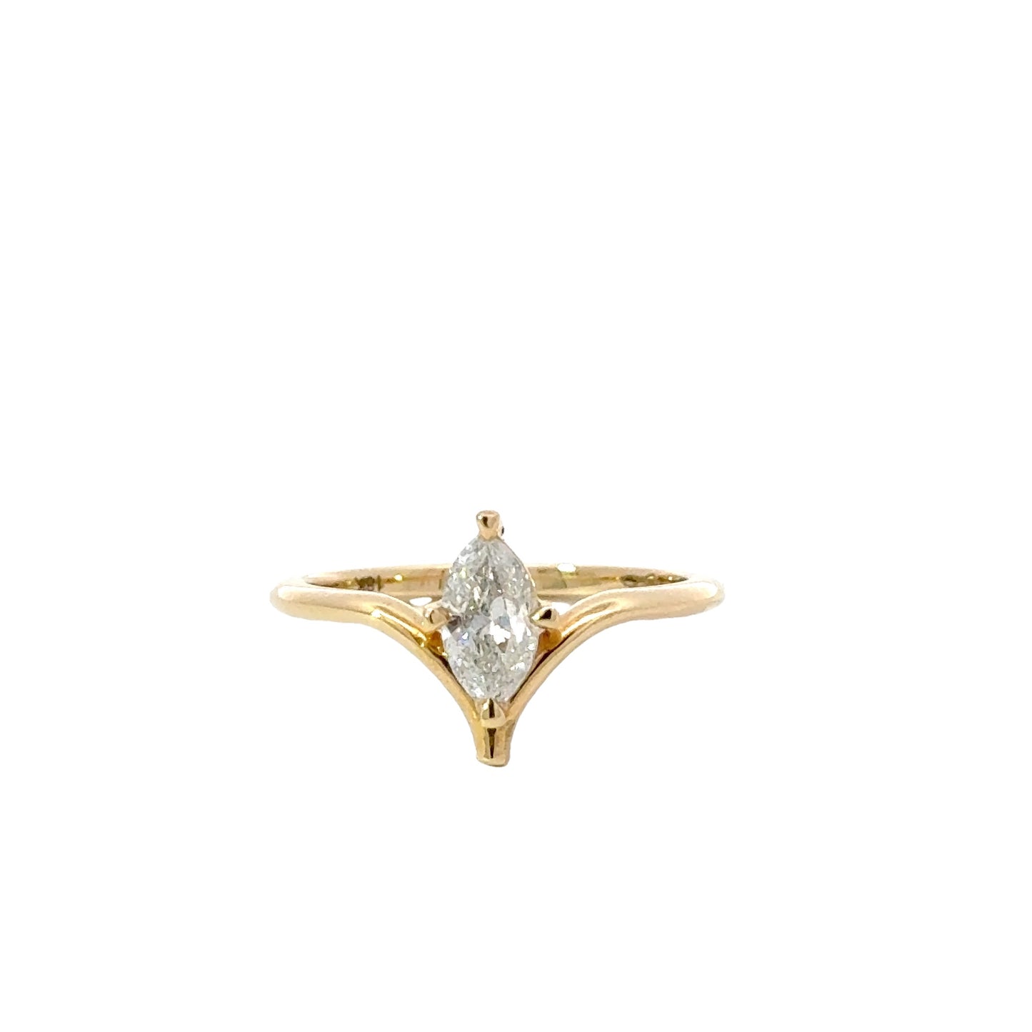 Elegant Marquise Diamond Ring - C14565