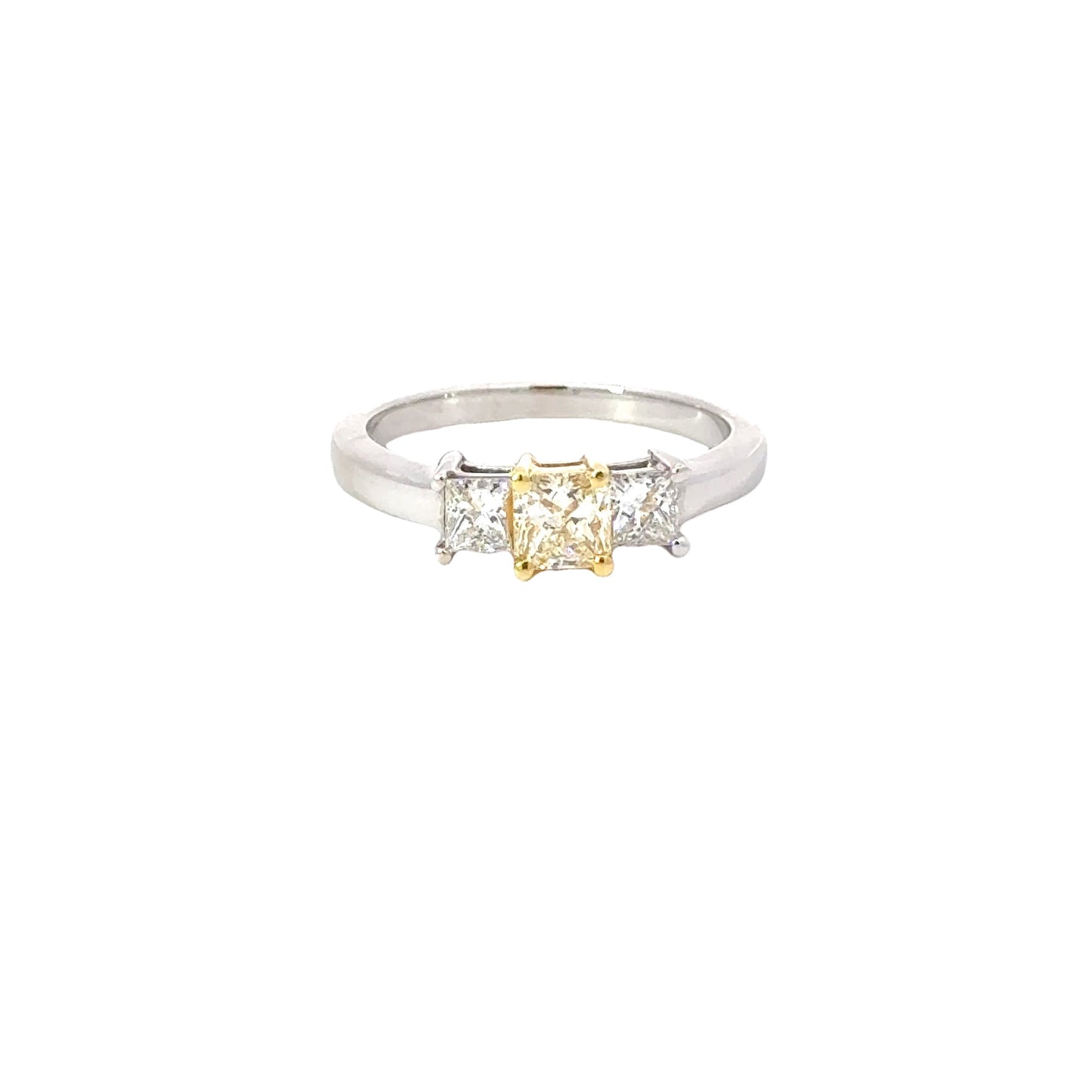 Elegant Three-Stone Diamond Ring - B93265