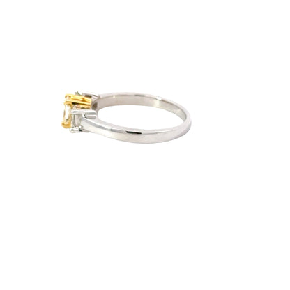 Elegant Three-Stone Diamond Ring - B93265